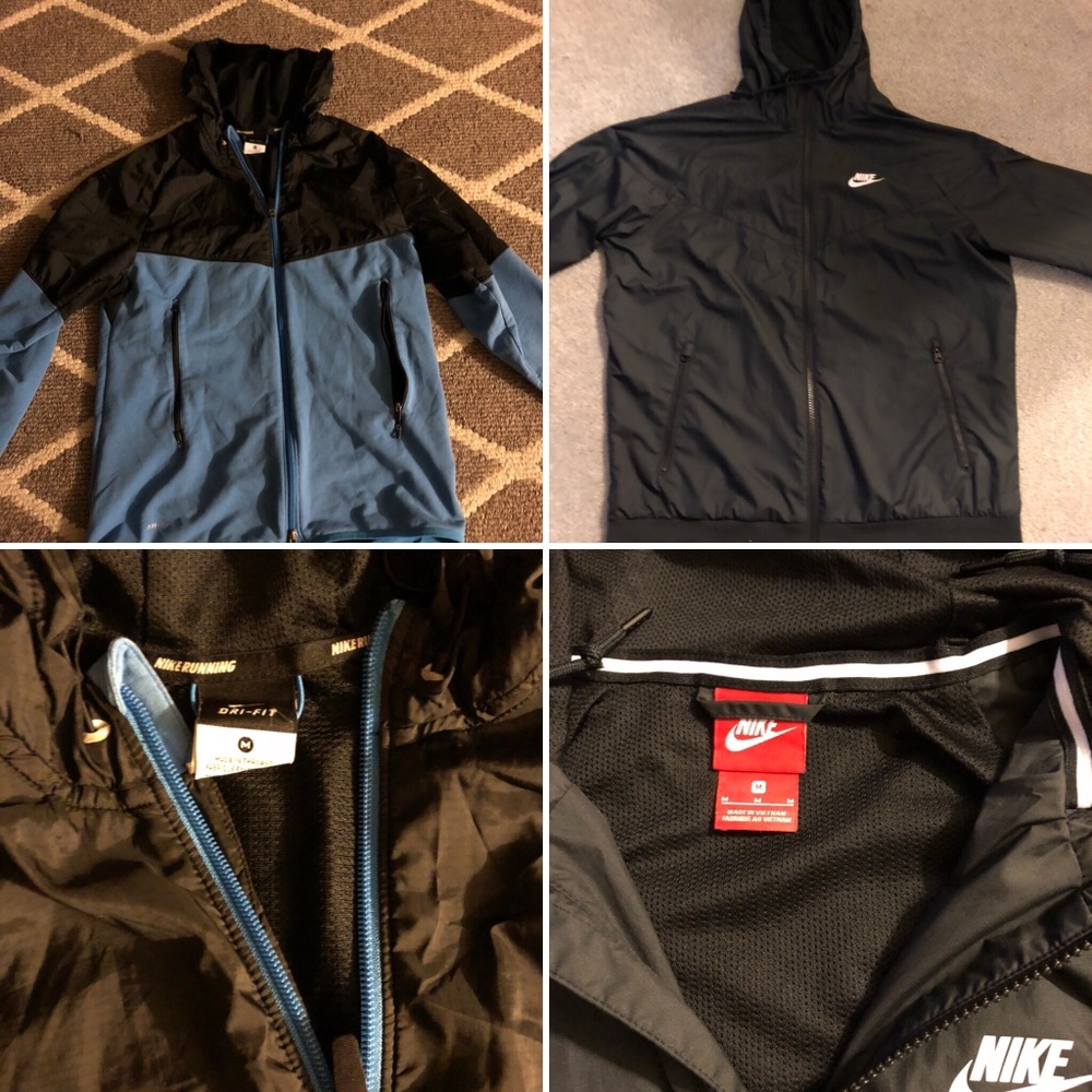 Nike windbreaker Bundle Size Medium